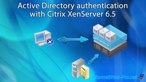 Active Directory authentication with Citrix XenServer 6.5