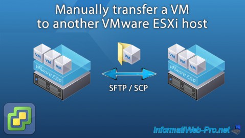 VMware ESXi 6.7 - Manually transfer a VM to another VMware ESXi host