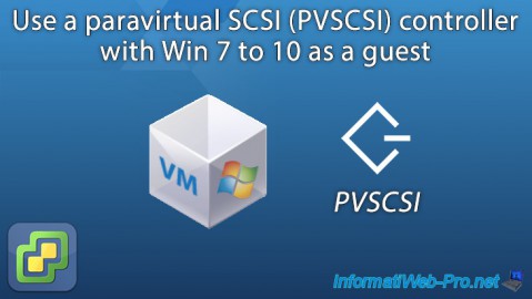 VMware ESXi 6.7 - Use a paravirtual SCSI (PVSCSI) controller