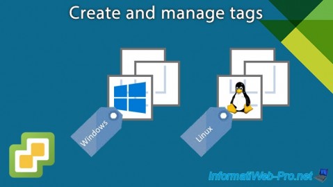 VMware vSphere 6.7 - Create and manage tags