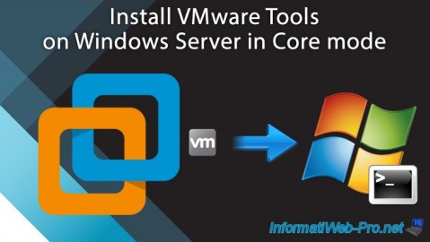 VMware Workstation 16 / 15 - Install VMware Tools on Win Server in Core mode