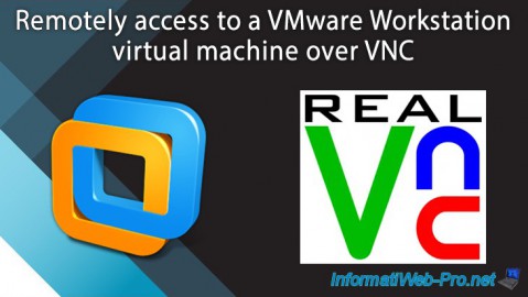 Remotely access to a VMware Workstation virtual machine over VNC