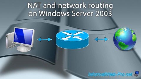 WS 2003 - NAT and network routing