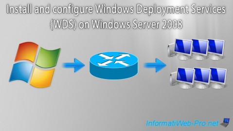 Install and configure Windows Deployment Services (WDS) on Windows Server 2008
