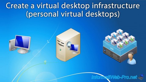 WS 2012 / 2012 R2 - RDS - VDI - Create a virtual desktop infrastructure (personal virtual desktops)