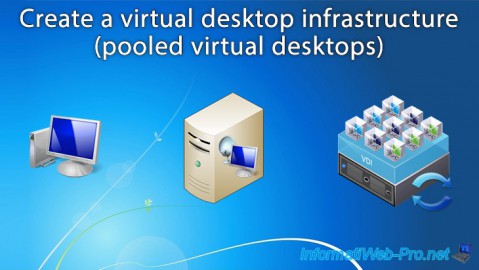 WS 2012 / 2012 R2 - RDS - VDI - Create a virtual desktop infrastructure (pooled virtual desktops)