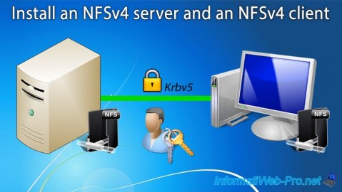 Install and configure an NFSv4 server and an NFSv4 client on Windows Server 2016