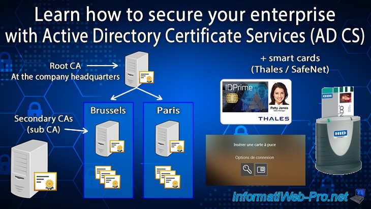 Learn how to use Active Directory Certificate Services (AD CS) on WS 2016