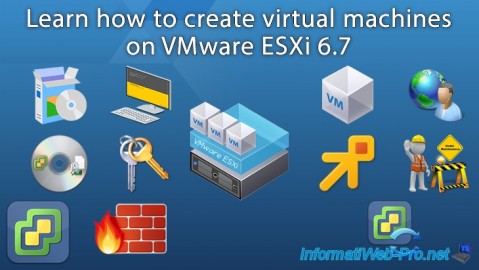 Learn how to create virtual machines on VMware ESXi 6.7