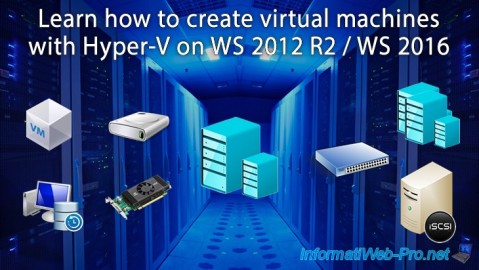 Learn how to create virtual machines with Hyper-V on WS 2012 R2 and WS 2016