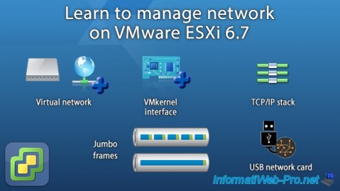 Learn to manage network on VMware ESXi 6.7