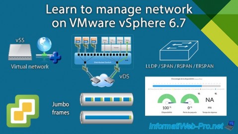 Learn to manage network on VMware vSphere 6.7