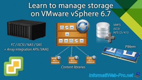 Learn to manage storage on VMware vSphere 6.7