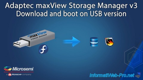 Adaptec maxView Storage Manager v3 - Download and boot on USB version