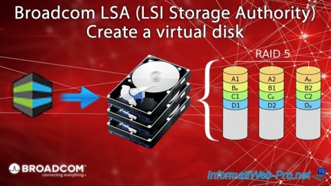 Broadcom LSA (LSI Storage Authority) - Create a virtual disk