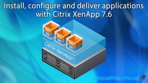 Citrix XenApp 7.6 - Applications delivery