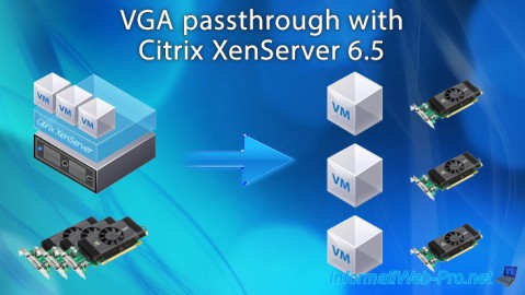 VGA passthrough with Citrix XenServer 6.5