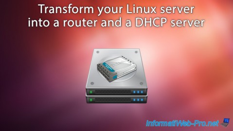 Debian - Transform your server into a router and a DHCP server