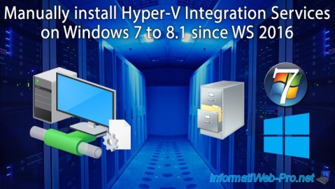 Manually install Hyper-V Integration Services on Windows 7 to 8.1 since Windows Server 2016
