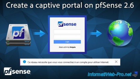 pfSense 2.6 - Create a captive portal