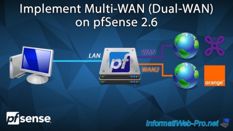 pfSense 2.6 - Implement Multi-WAN (Dual-WAN)