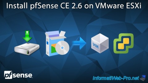 pfSense 2.6 - Installation on VMware ESXi