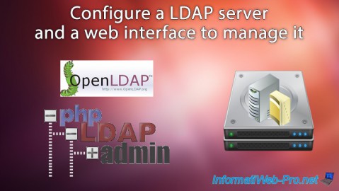 Ubuntu - Configure a LDAP server and a web interface to manage it