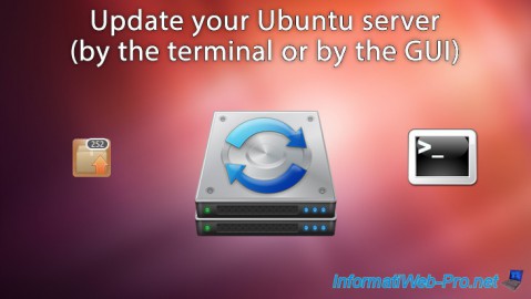 Update your Ubuntu server (by the terminal or by the GUI)