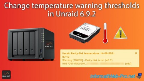 Unraid 6.9.2 - Change temperature thresholds