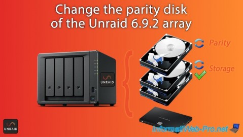 Unraid 6.9.2 - Change the parity disk