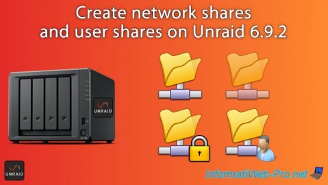 Unraid 6.9.2 - Create shares (network / user)