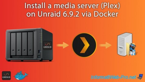 Unraid 6.9.2 - Docker - Install a media server (Plex)