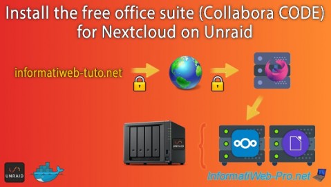Install the free office suite (Collabora CODE) for Nextcloud on Unraid 6.9.2