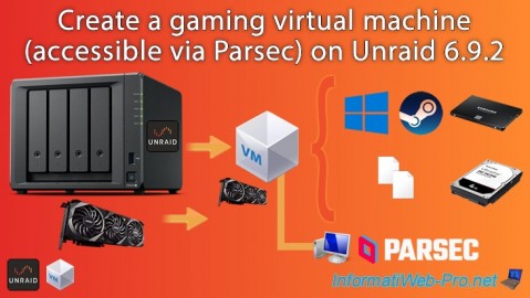 Unraid 6.9.2 - VMs - Create a gaming virtual machine (accessible via Parsec)