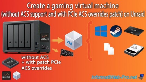 Unraid 6.9.2 - VMs - Create a gaming virtual machine (without ACS support)