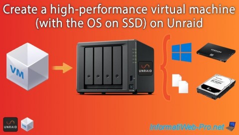 Unraid 6.9.2 - VMs - Create a high-performance virtual machine (SSD)