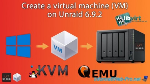 Create a virtual machine (VM) on Unraid 6.9.2