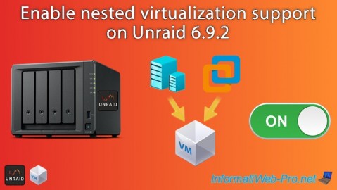 Unraid 6.9.2 - VMs - Enable nested virtualization support