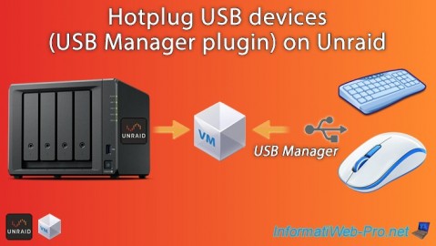 Unraid 6.9.2 - VMs - Hotplug USB devices (USB Manager plugin)