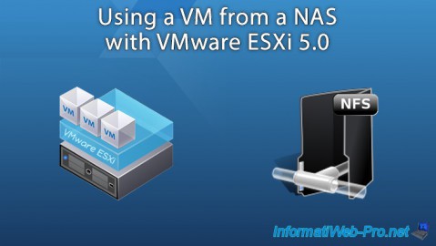 Using a VM from a NAS with VMware ESXi 5.0