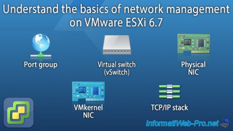Understand the basics of network management on VMware ESXi 6.7