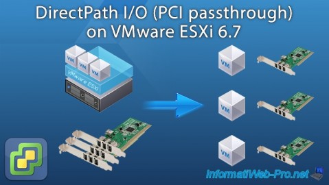 Passing a device of the VMware ESXi 6.7 host to a VM using DirectPath I/O (PCI passthrough)