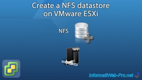 VMware ESXi 7.0 / 6.7 - Create a NFS datastore