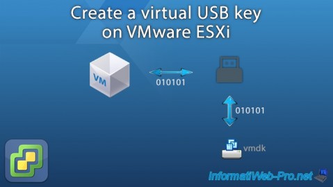 Create a virtual USB key on VMware ESXi 7.0 and 6.7