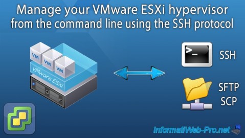 Manage your VMware ESXi 7.0 or 6.7 hypervisor from the command line using the SSH protocol