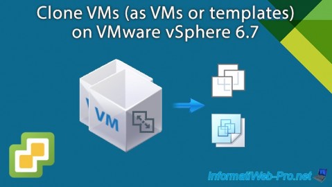 VMware vSphere 6.7 - Clone virtual machines