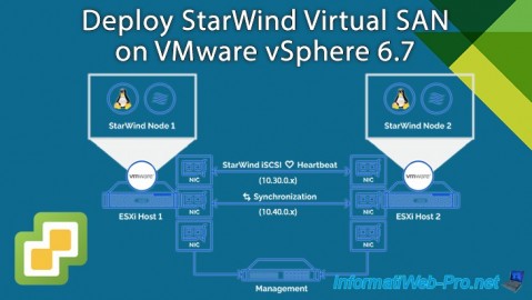 Deploy the StarWind Virtual SAN virtual appliance on VMware vSphere 6.7