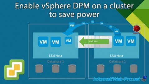 VMware vSphere 6.7 - Enable vSphere DPM on a cluster