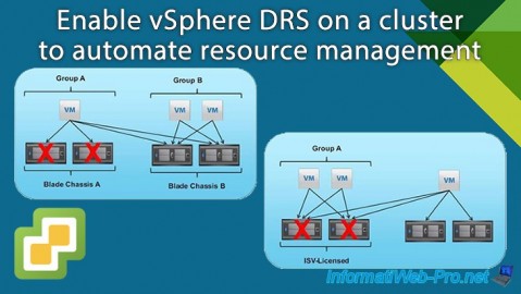 VMware vSphere 6.7 - Enable vSphere DRS on a cluster