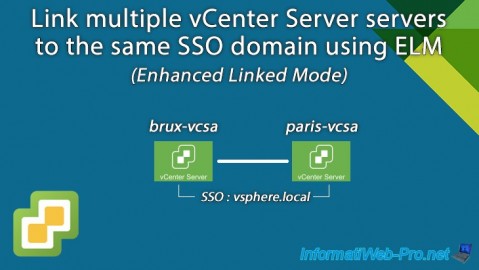 VMware vSphere 6.7 - Enhanced Linked Mode (ELM)